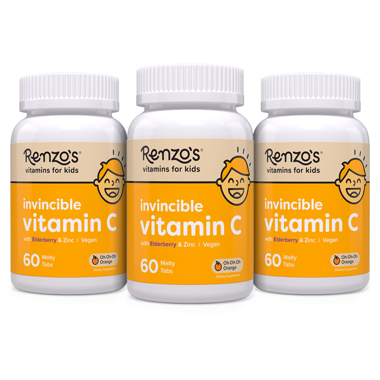 Invincible Vitamin C 3-Pack – Renzo's Vitamins