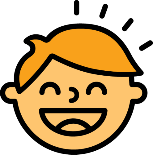 Kid smiling clip art