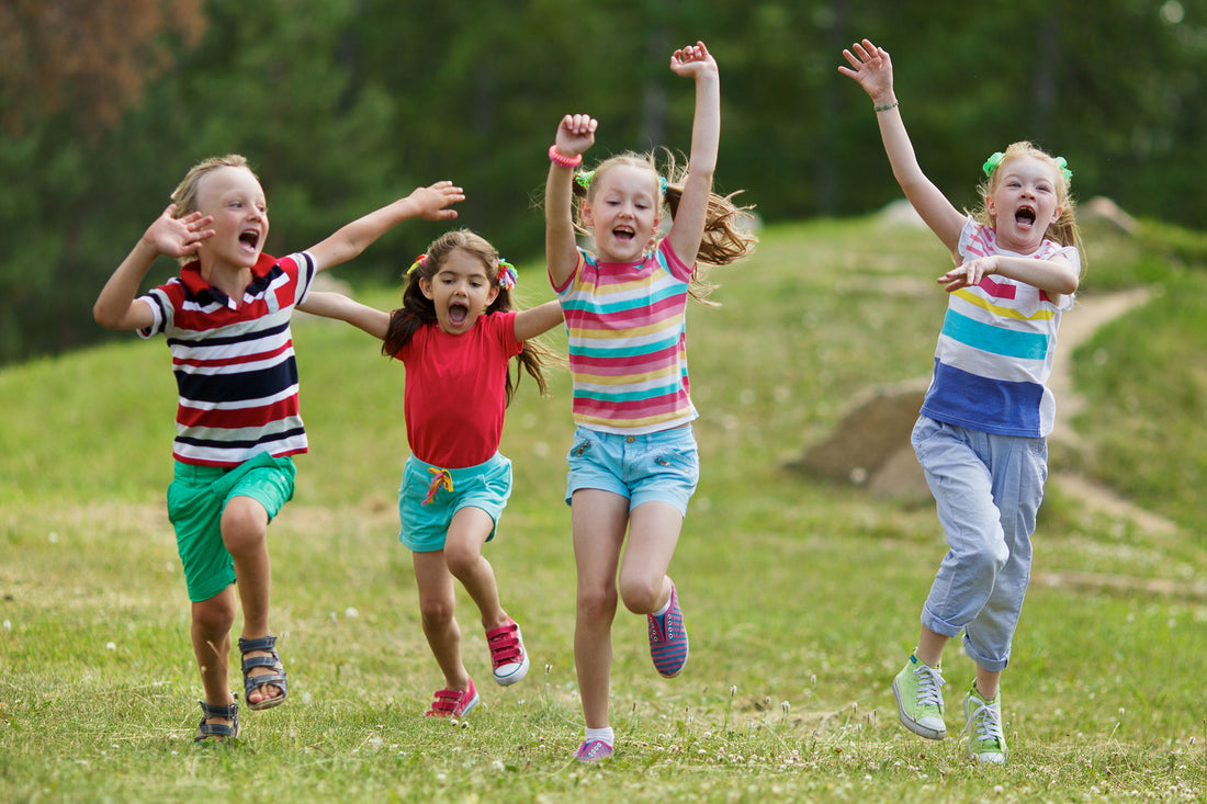 kids celebrating mother's day