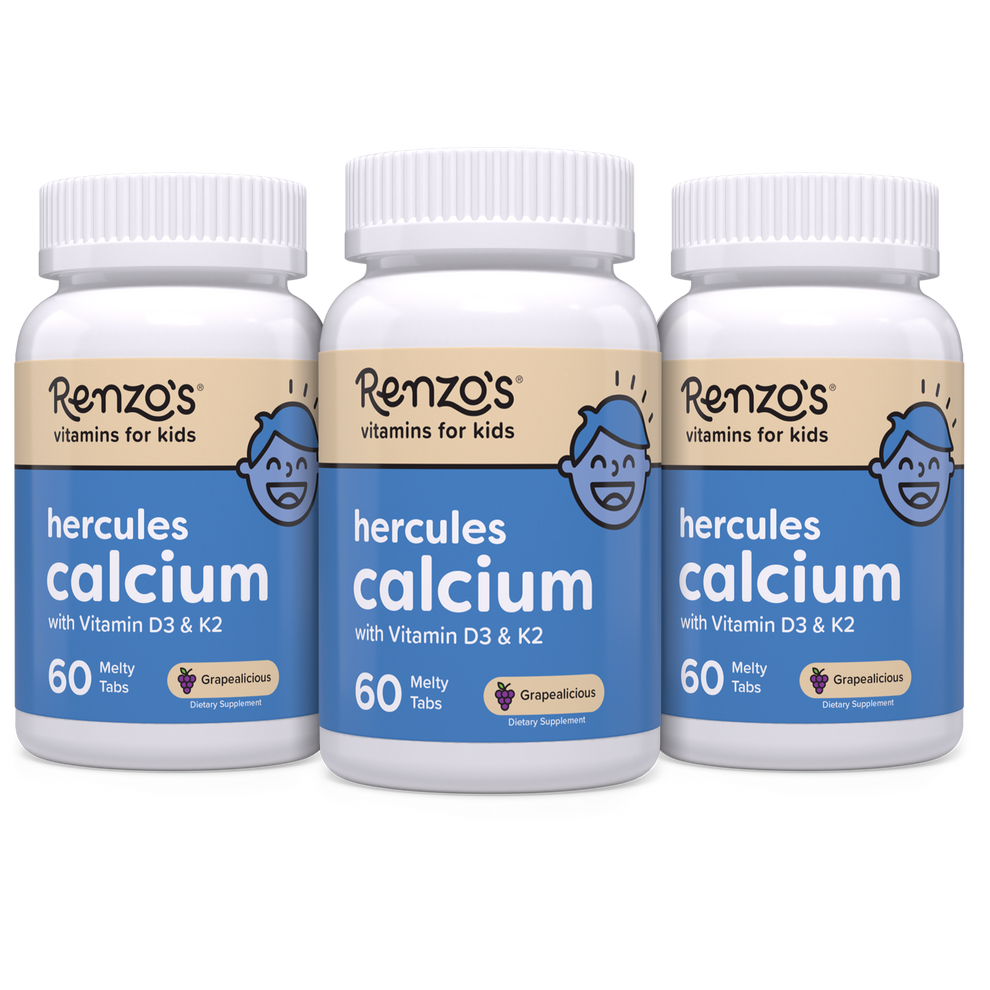 Hercules Calcium for Kids - Essential Calcium Supplement – Renzo's Vitamins
