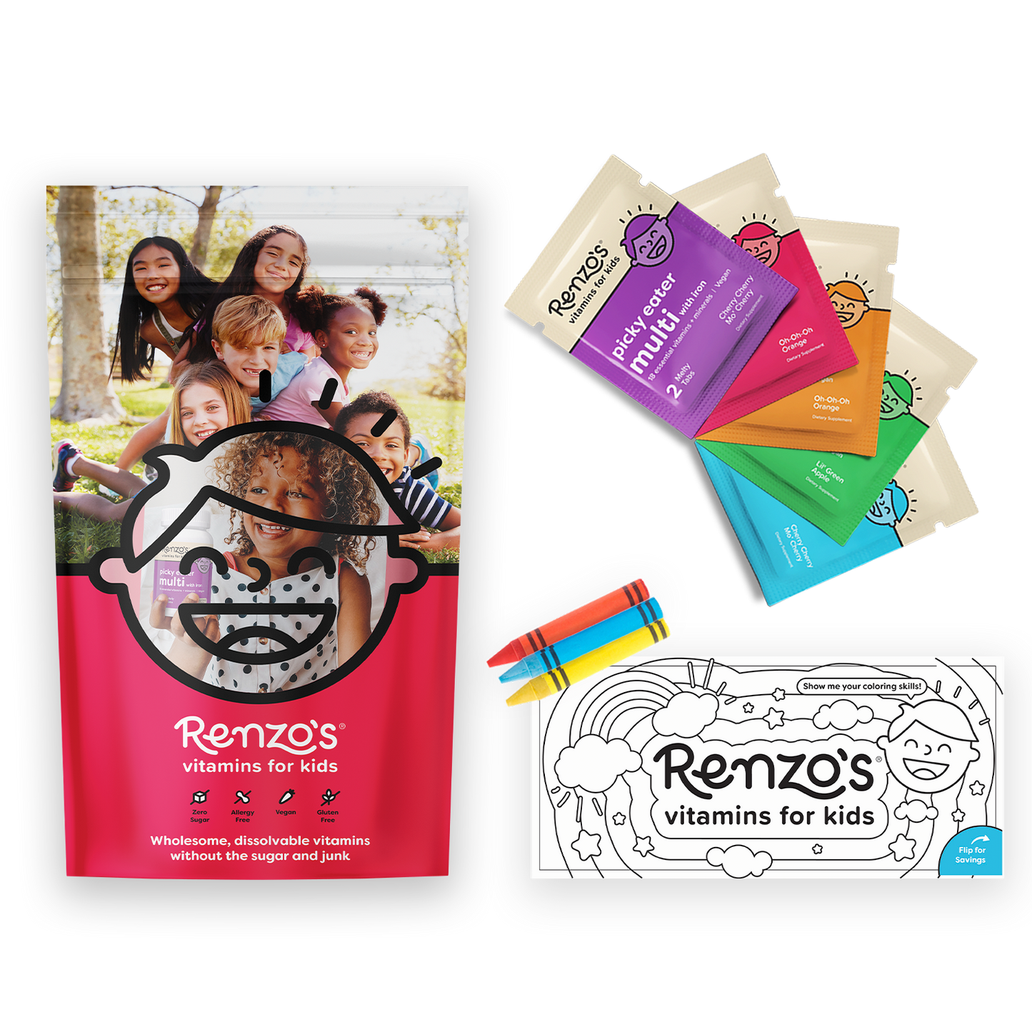 Sample Pack + Coloring Card Kit